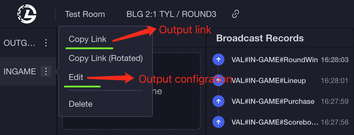 output-configuration
