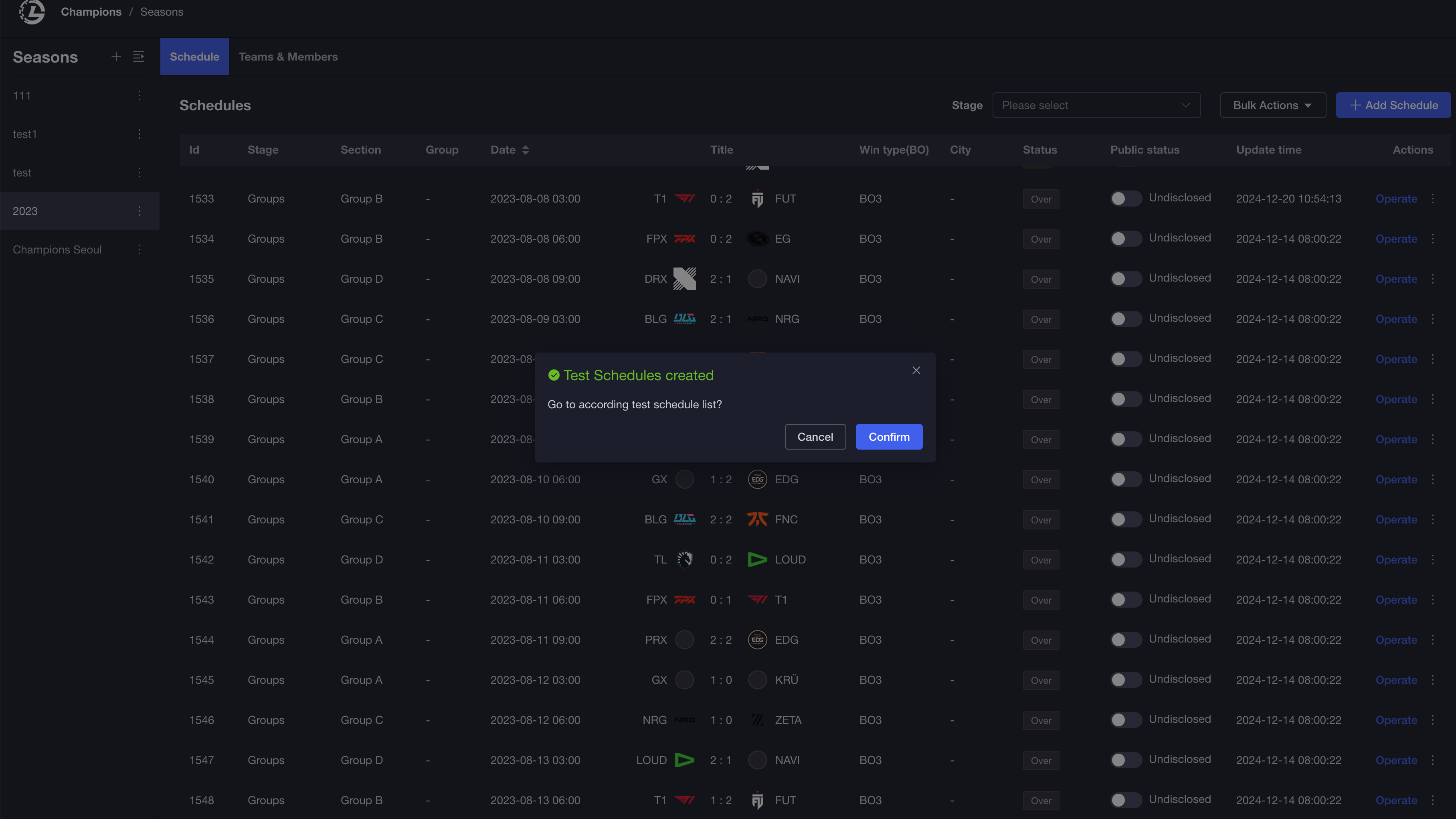 test-schedule-created